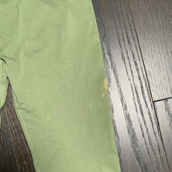 Olive Green Leggings-Workouts by Katya - Picture 8 of 9